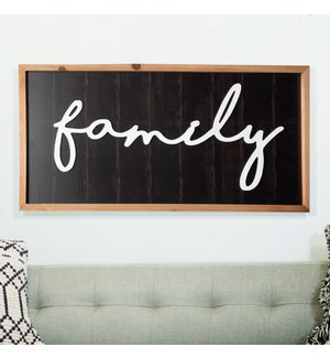 |WD. SIGN "FAMILY"|