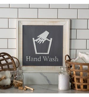 |WD. SIGN "HAND WASH"|