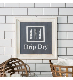 |WD. SIGN "DRIP DRY"|