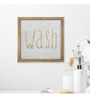 |WD. SIGN "WASH"|
