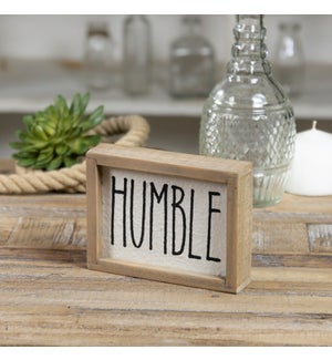 |WD. SIGN "HUMBLE"|