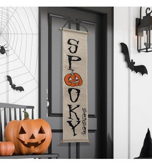 CANVAS SIGN "SPOOKY"