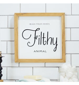 WD. SIGN "FILTHY"