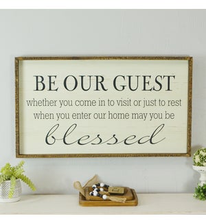 |WD. SIGN "GUEST"|