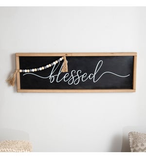|WD. SIGN "BLESSED"|