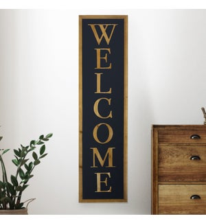 WD. SIGN "WELCOME"