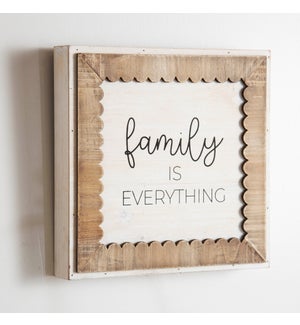 |WD. 12"  SIGN "FAMILY"|