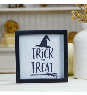 |WD. SIGN "TRICK OR TREAT"|