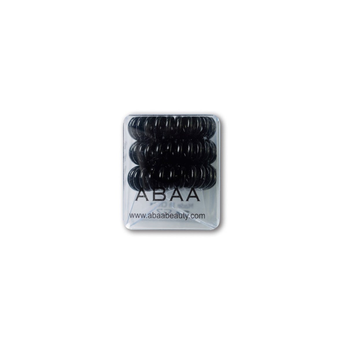 ABAA Black Hair Rings 3 Pack