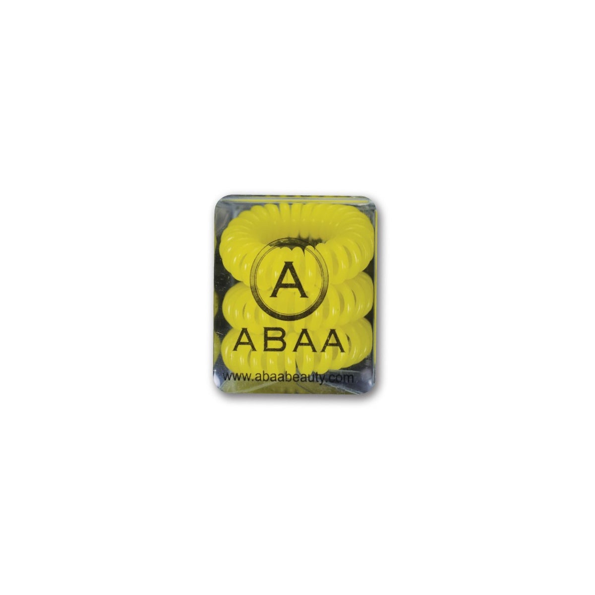 ABAA Yellow Hair Rings 3 Pack