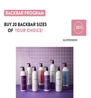 ALCOVE LITRE DEAL BUY 20 LTRS MIX & MATCH - SALONS CHOICE