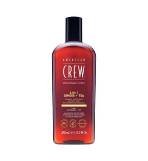 AMC 3 IN 1 GINGER + TEA 15.2 fl oz 450ml