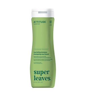 ATTITUDE 473ml Shampoo Nourishing Grape Seed Oil and Olive Leaves SUPER LEAVES