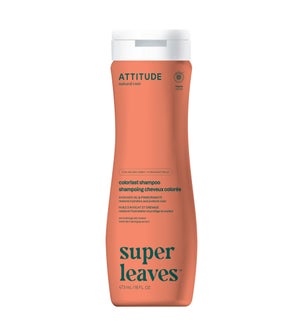 ATTITUDE 473ml Shampoo Colorlast Avocado Oil and Pomegranate SUPER LEAVES