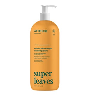 ATTITUDE 946ml Shampoo Volume and Shine Soy Protein and Cranberries SUPER LEAVES