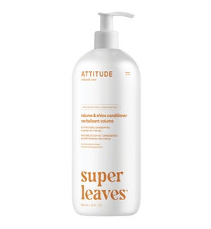 ATTITUDE 946ml Conditioner Volume and Shine Soy Protein and Cranberries SUPER LEAVES