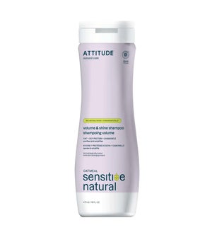 ATTITUDE 473ml Shampoo Volume and Shine Chamomile Oatmeal Sensitive Natural