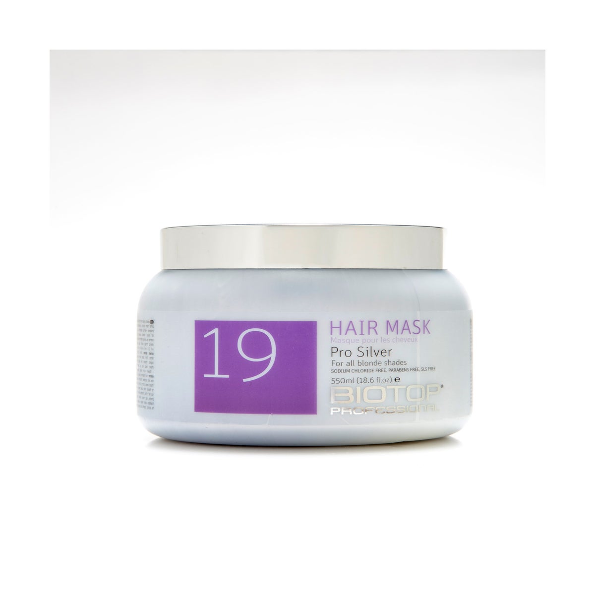 550ml BIO 19 Pro Silver Hair Mask 254390