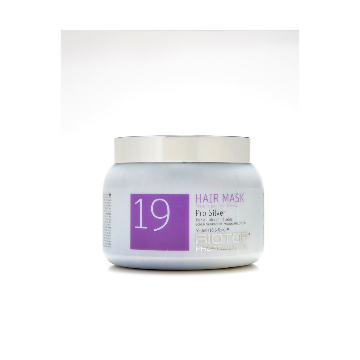 550ml BIO 19 Pro Silver Hair Mask 254390