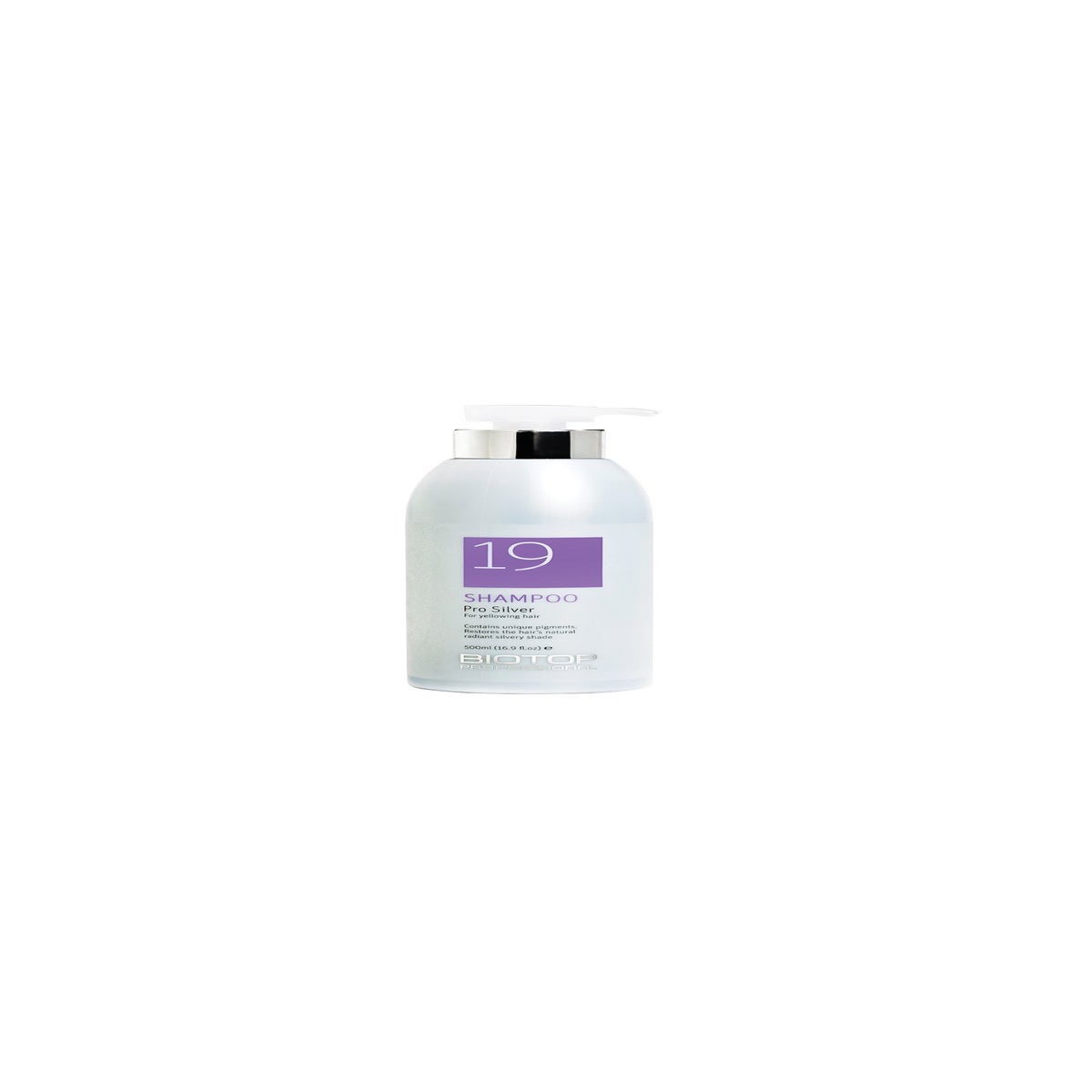 500ml BIO 19 Pro Silver Shampoo 254345