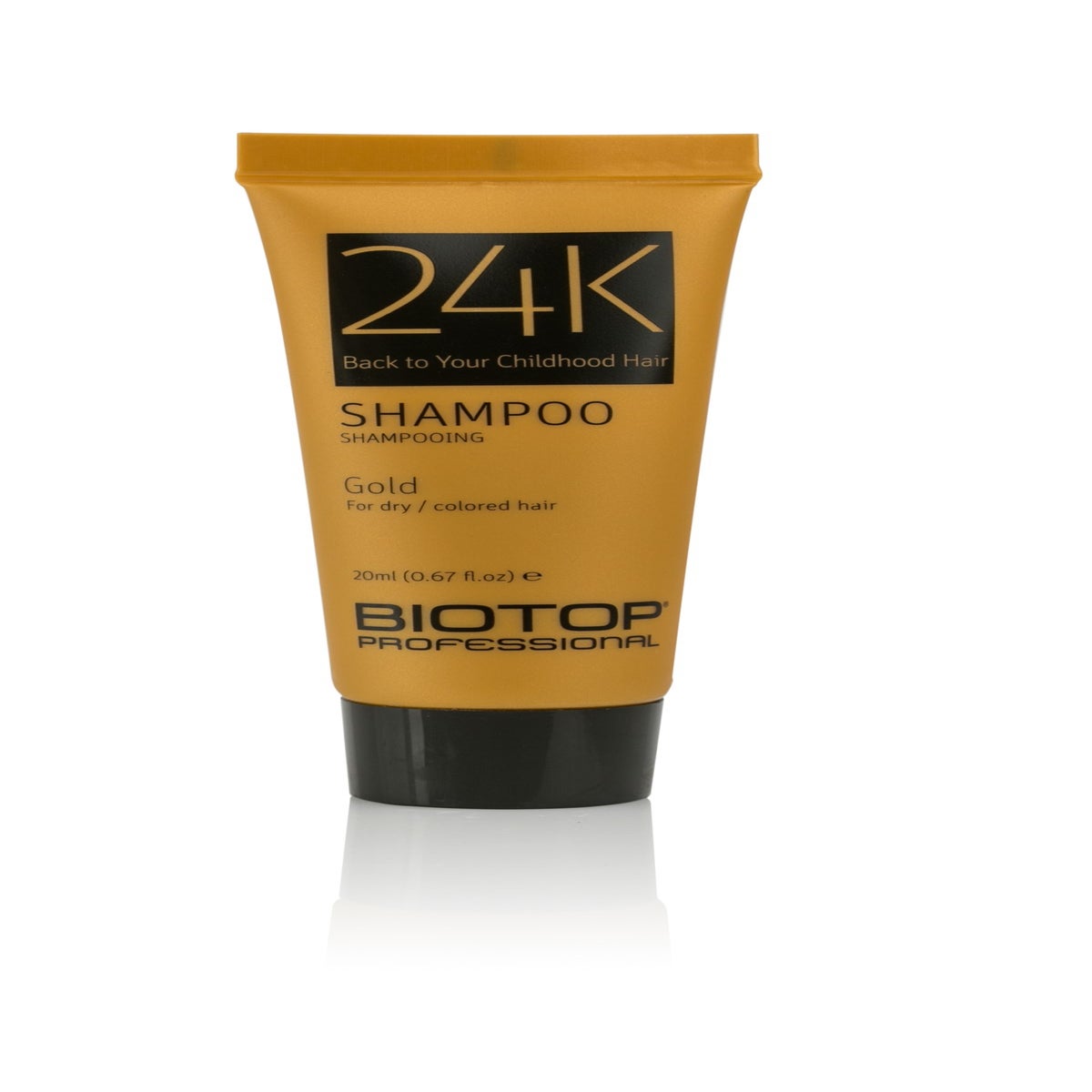 * 20ml BIO 24K GOLD Shampoo SAMPLE TUBE