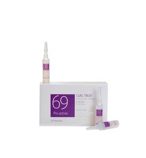 BIO 69 PRO ACTIVE Curly Hair Treat AMPOULE 10X11ML