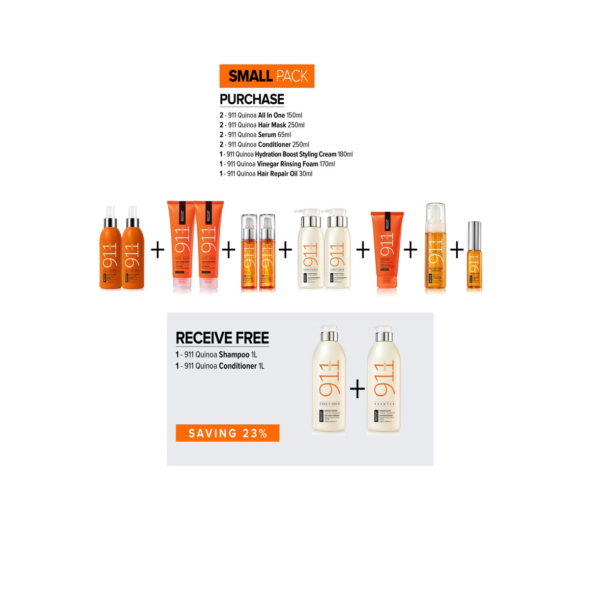 ! BIO 911 Quinoa SMALL Pack INTRODUCTORY KIT 2025