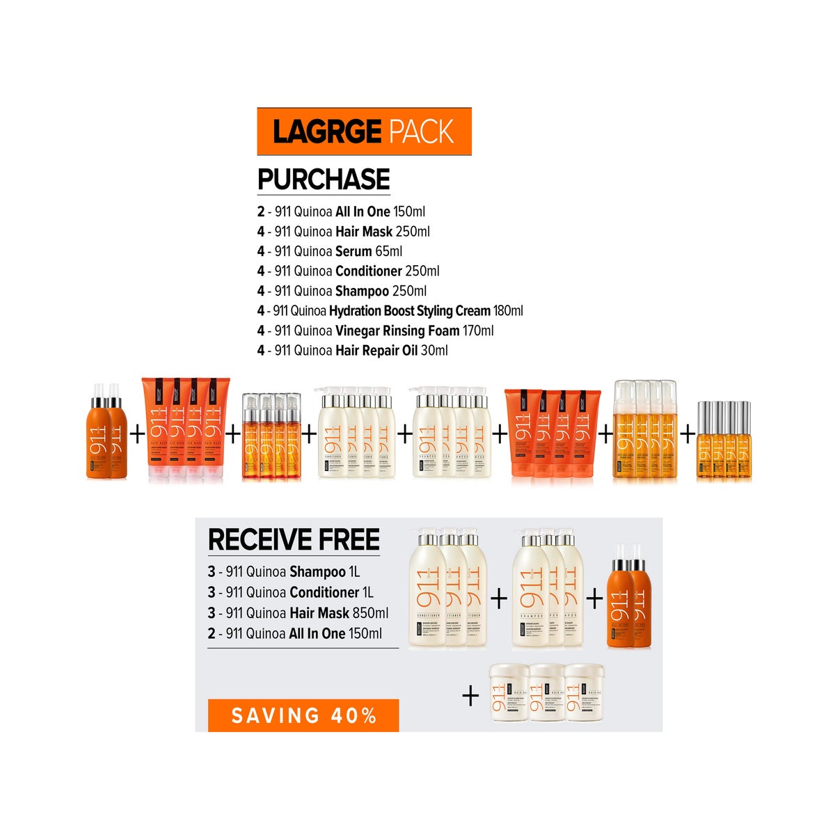 ! BIO 911 Quinoa LARGE Pack INTRODUCTORY KIT 2025