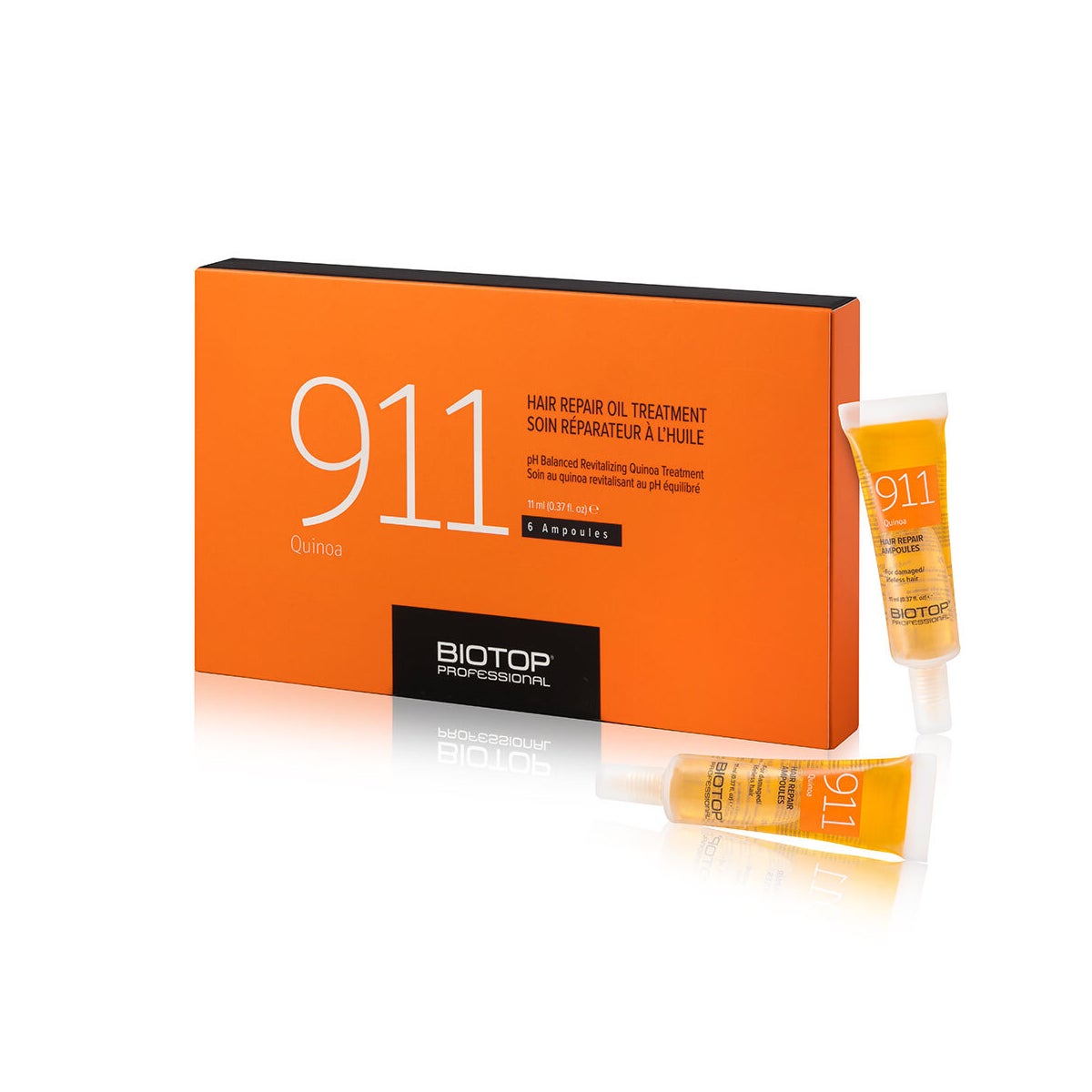 BIO 911 Quinoa Hair Repair Oil Treatment 6x11ml AMP
