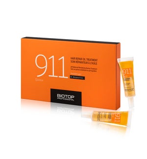 @ BIO 911 Quinoa Hair Repair Oil Treatment 6x11ml AMP
