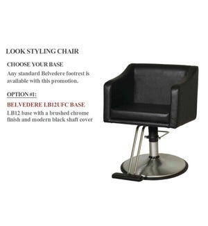 Styling Chair + Base # LB12UFC