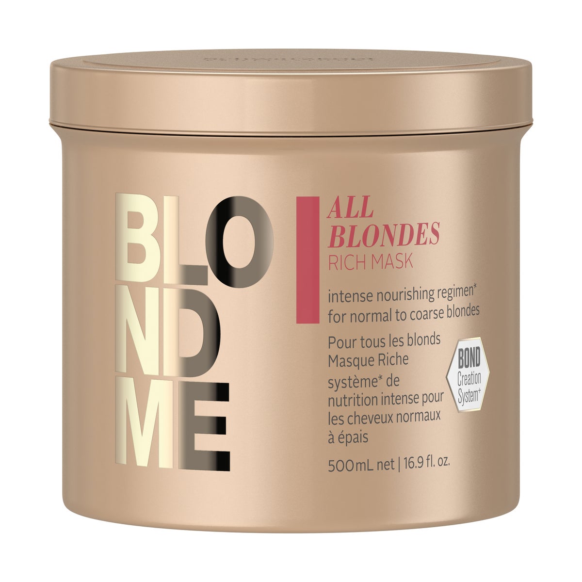 * BLONDME All Blondes Rich Mask 500ml SOL2021