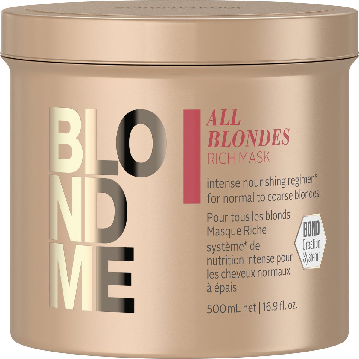 * BLONDME All Blondes Rich Mask 500ml SOL2021