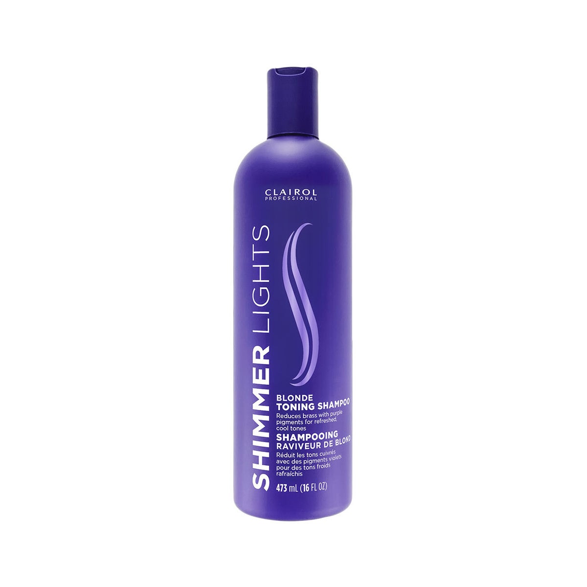 @473ml Shimmer Light Blue Shampoo 16oz
