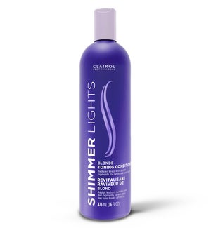 @473ml Shimmer Light Blue Conditioner