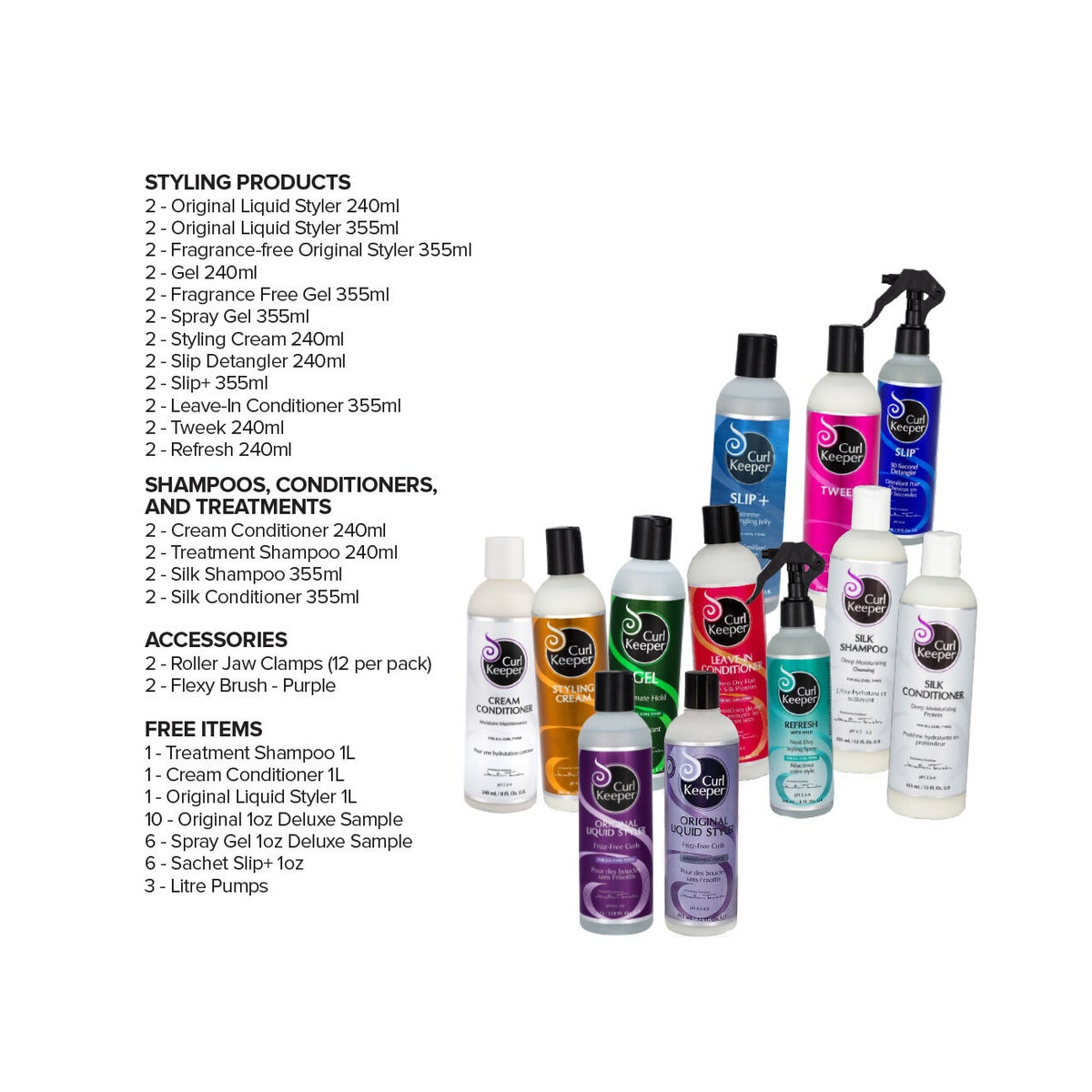 ! CURL KEEPER INTRODUCTORY KIT 2024