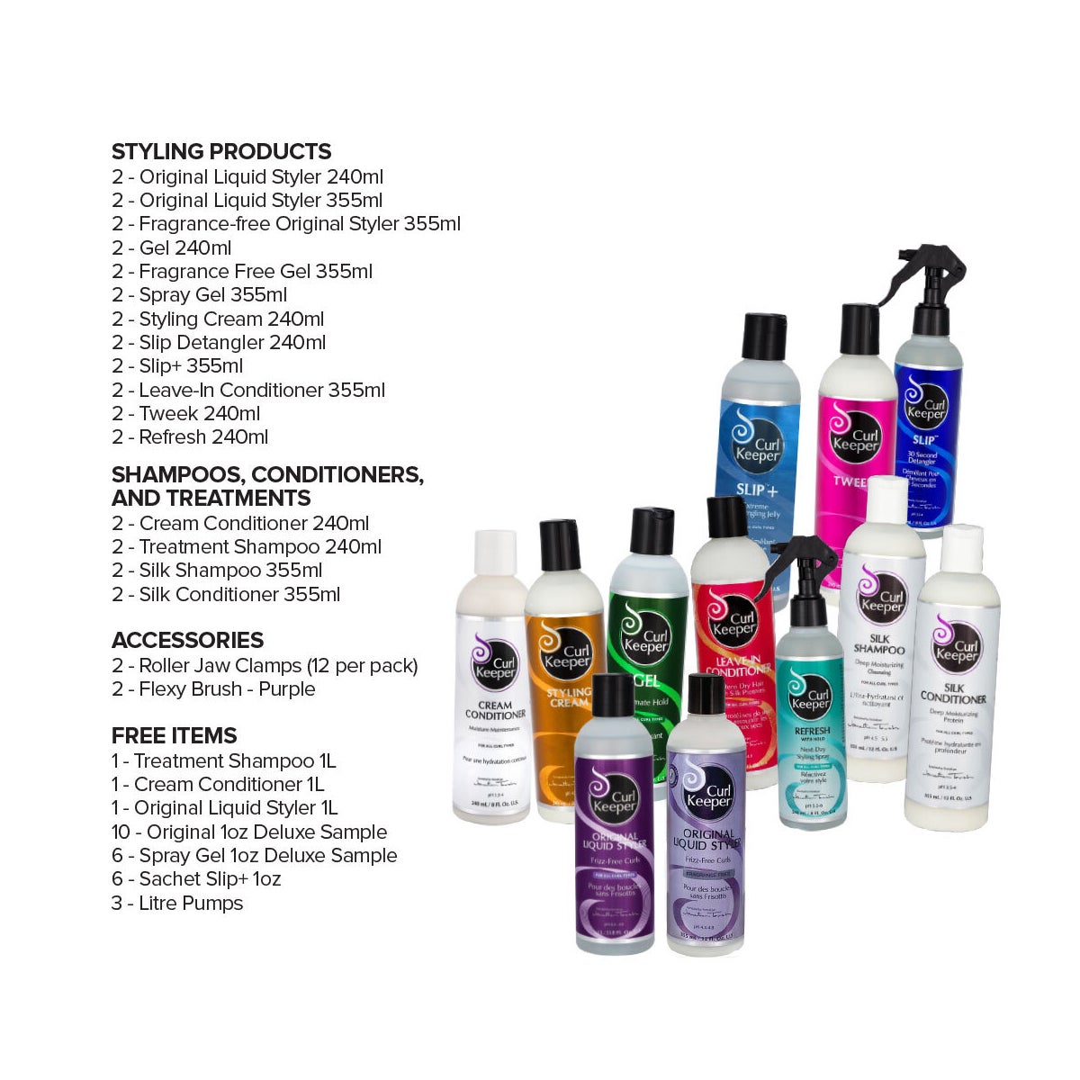 ! CURL KEEPER INTRODUCTORY KIT 2024