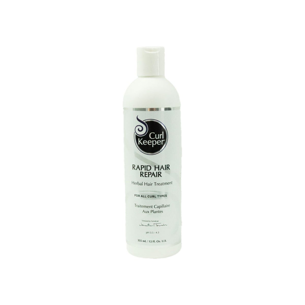 CURL KEEPER 355ml Rapid Hair Repair Herbal Hair Mask 12oz CR24