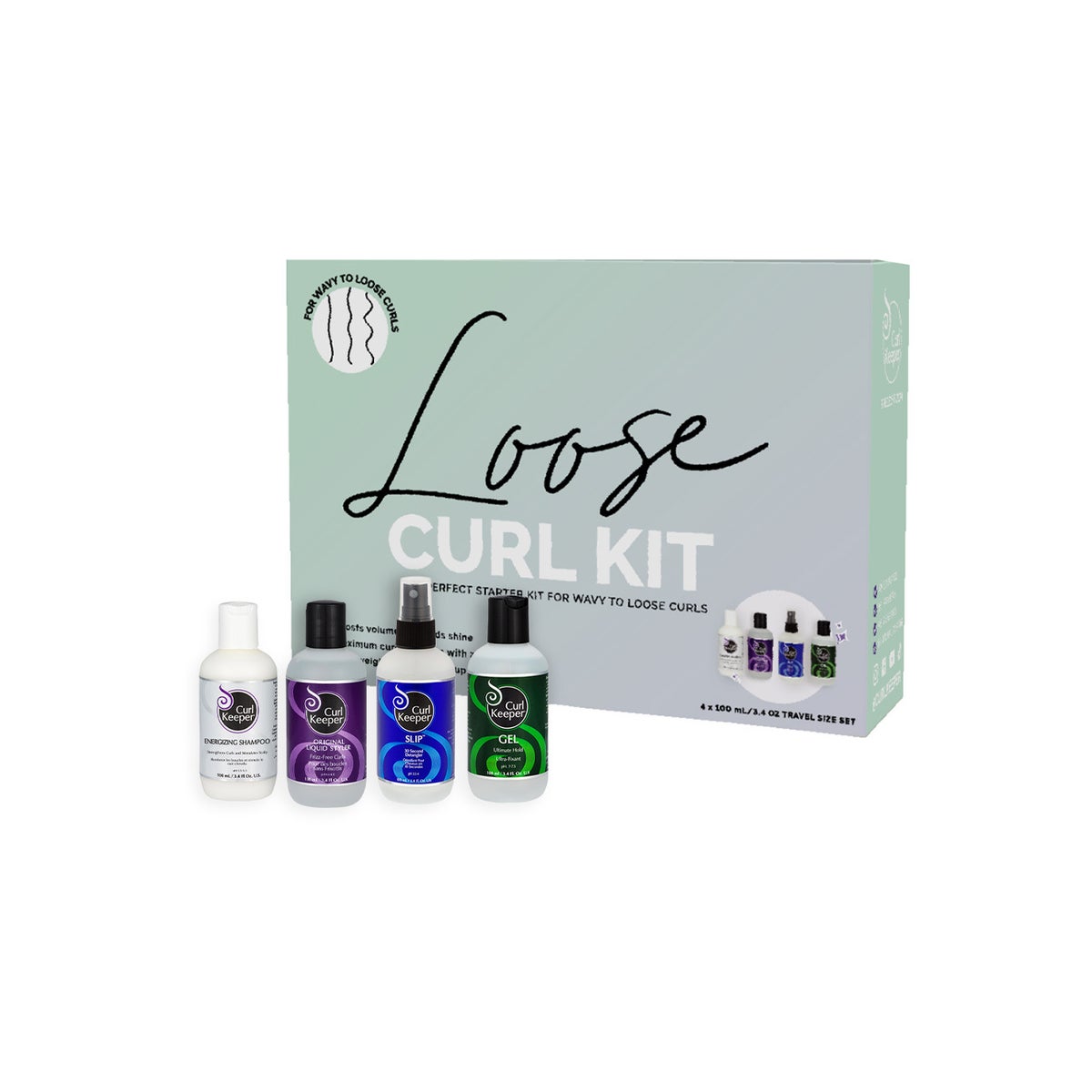 CURL KEEPER Loose Wavy Starter Kit CR12