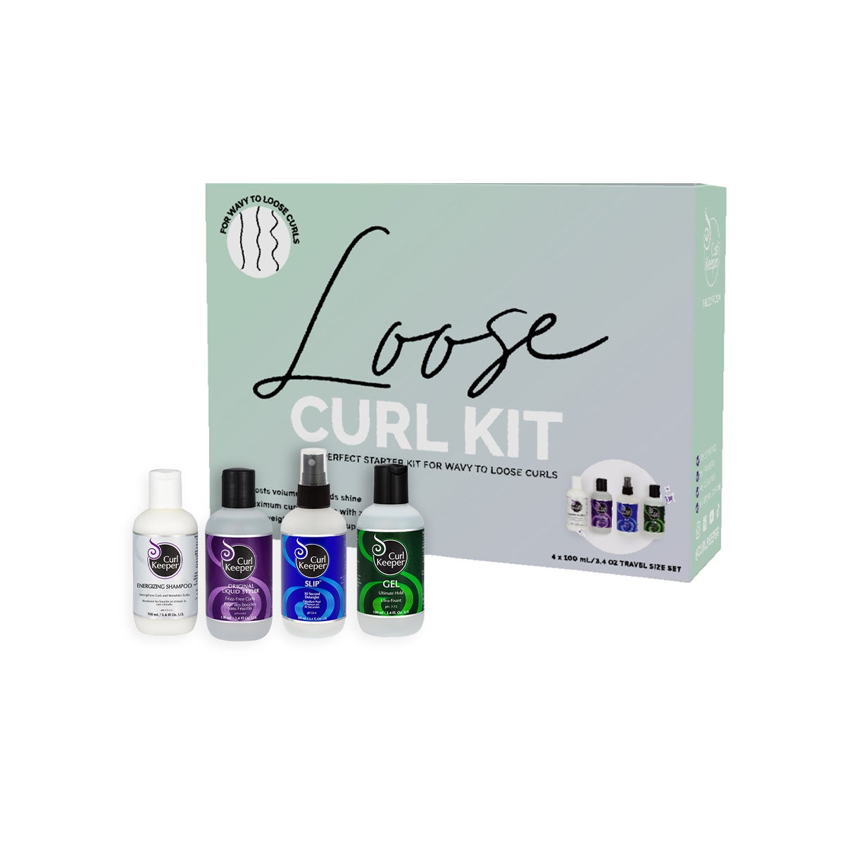 CURL KEEPER Loose Wavy Starter Kit CR12