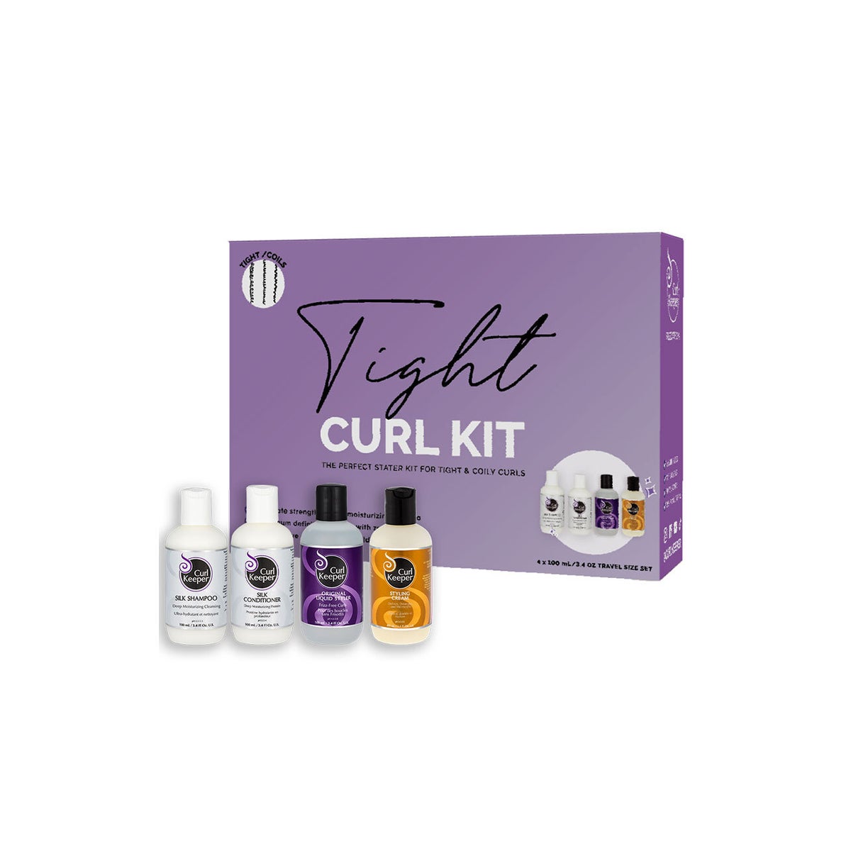 CURL KEEPER Tight Coily Starter Kit CR12