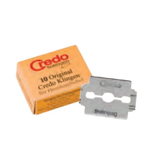 CREDO Callus Remove Blades 100/Box (10 Boxes of 10 Blades) 02513C