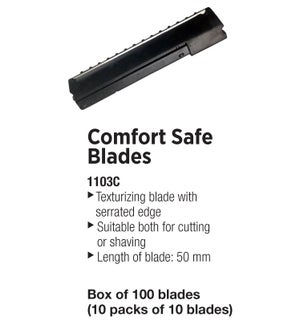 TONDEO Comfort Safe Texturizng Blades For 1112 Razors 100pcs FP