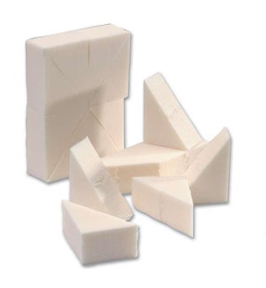 @Foam Make-Up Wedges 24/Bag SL24WEDGEC