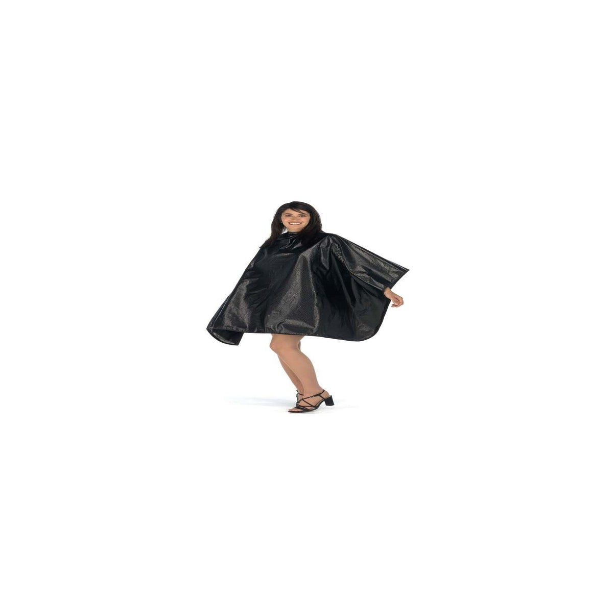 @Deluxe All Purpose Snap Cape, Black BES358BKUCC