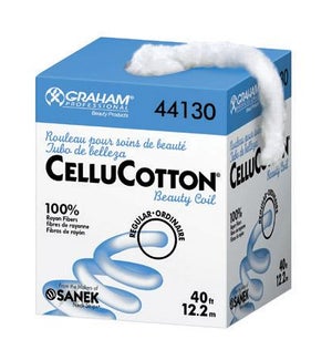 Cellu-Cotton Regular 100% Rayon Beauty Coil 40 Inch/Box