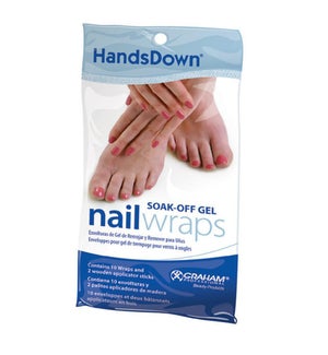 Graham Handsdown Soak-Off Gel Nail Wraps 10/Pk FP