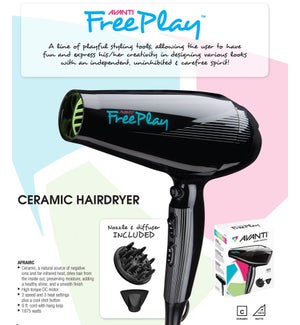 @ Avanti Freeplay Ceramic Hair Dryer