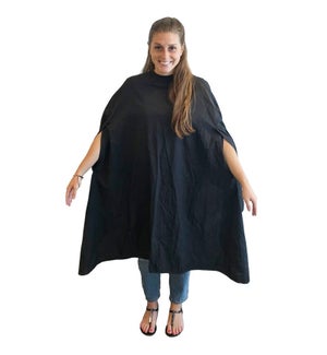 @ BABYLISS Black Cutting Cape w/ opening For Arms