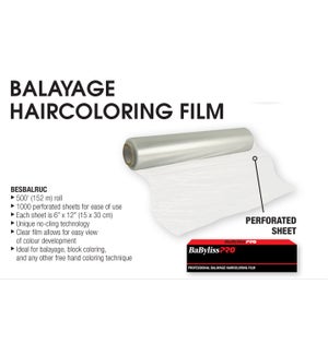 BALAYAGE Hair Coloring Film (1000 Perforated Sheets)